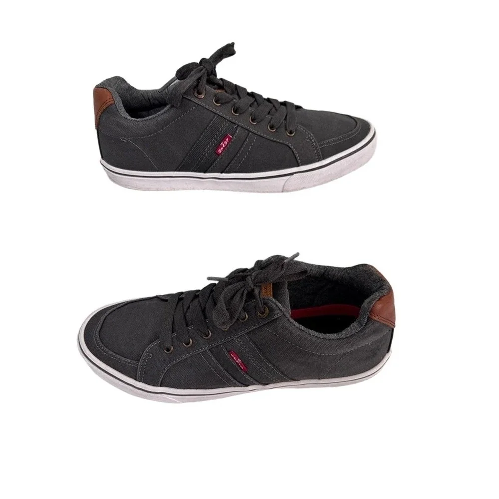 Levi Strauss & Co. MENS‎ Comfort Canvas Upper Sneakers US 10 Casual Boating
